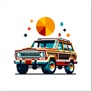 Jeep Wagoneer Posters and Art